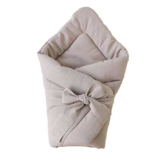 Baby Wrapper Linen Beige | Warm, Geborgenheid & Veiligheid
