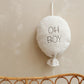 Ballon - Oh Boy | Wanddecoratie Uniek & Origineel