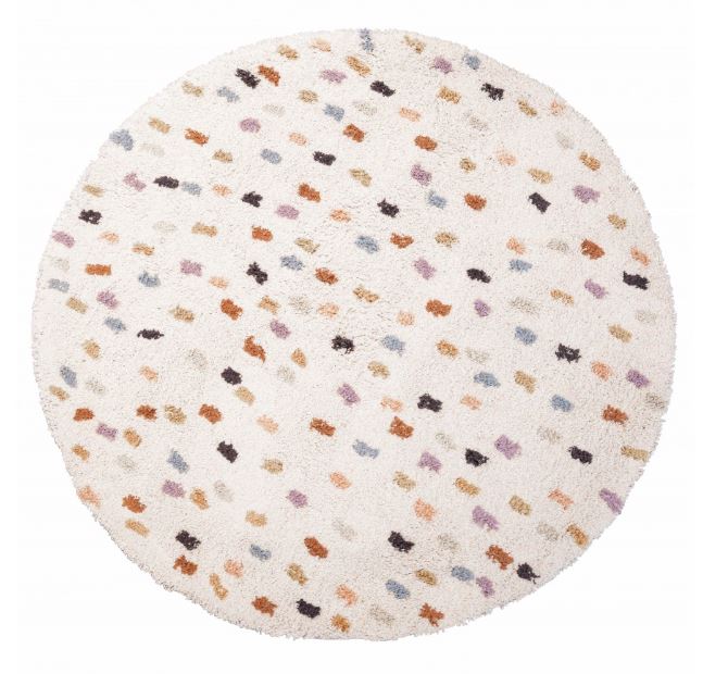 Vloerkleed: Cato (rond Ø110 cm)