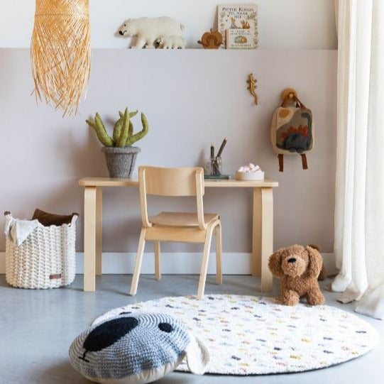 Vloerkleed: Cato (rond Ø110 cm)