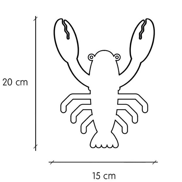 Wandaufhänger: Hummer