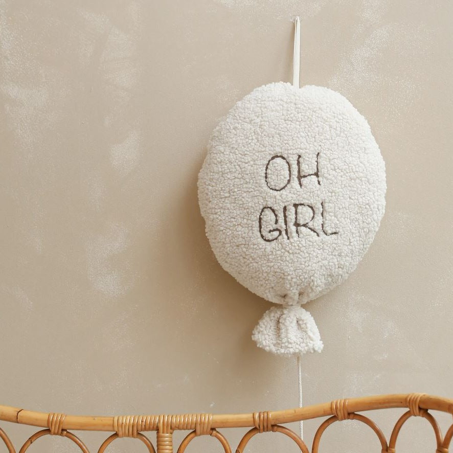 Ballon decoratie meisje
