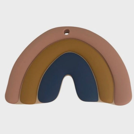 Bijtring: regenboog (mosterd)