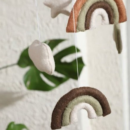 Babymobile: Regenbogen