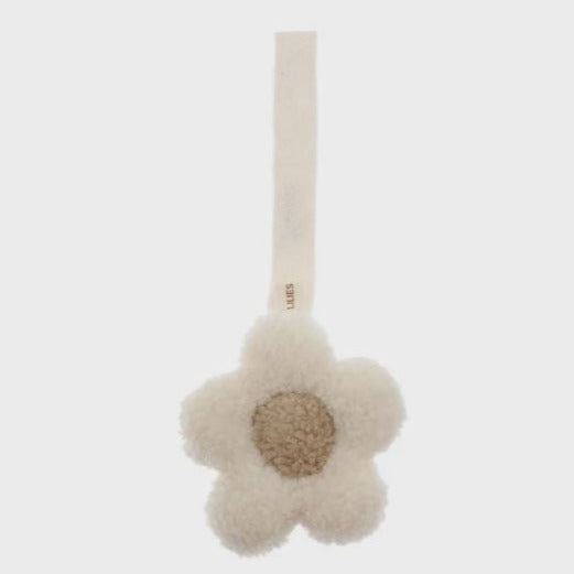 Speendoekje bloem: creamy white