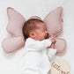 Baby hoofdkussen Linnen - Roos | Perfecte ondersteuning , zacht en super comfortabel.