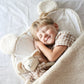 Schlafsack Kleinkind Teddy Stoff | Gemütlich, warm und sicher